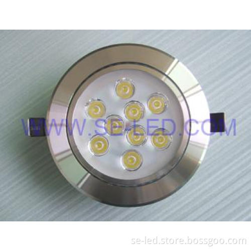 9pcs*1W High Power Epistar Recessed LED Ceiling Lights